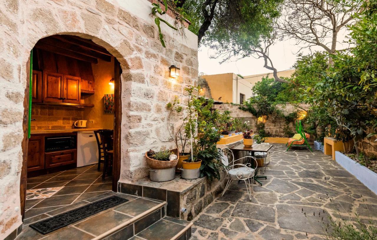 Appartement Secret Garden - Old Town à Rhodes City Extérieur photo